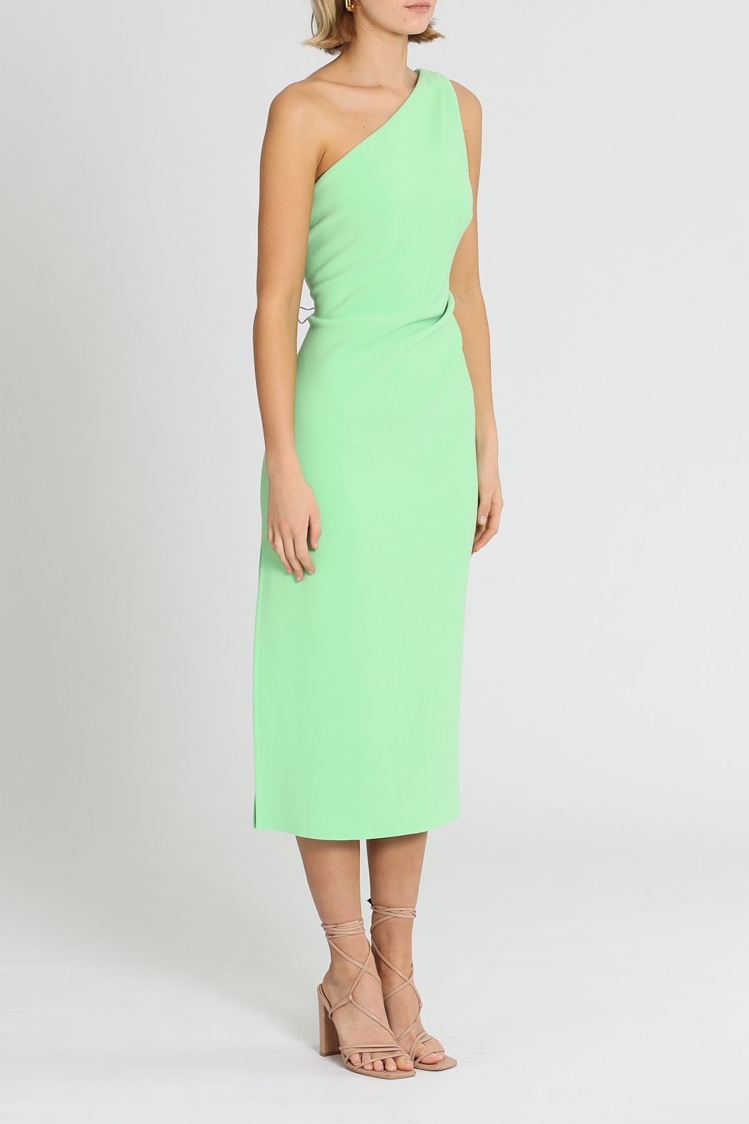 Clover Asymmetric Midi Dress photo 2