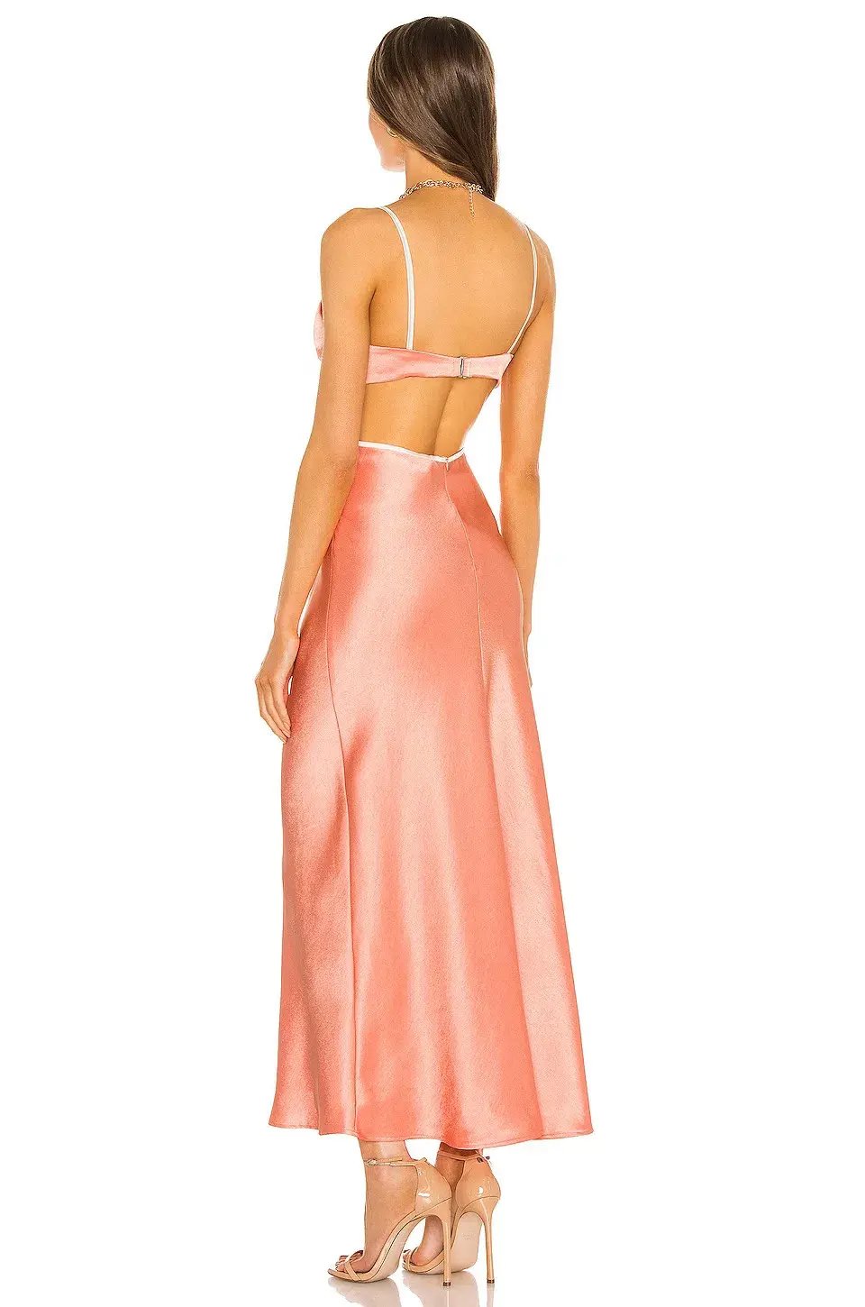 Bec & Bridge Veronique Maxi Dress Coral Size 12 photo 2