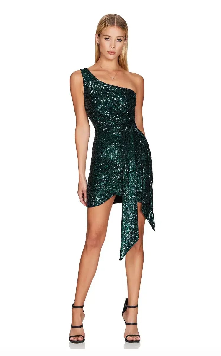 Nookie Palazzo Mini Dress Green Size L / AU 12 photo 3
