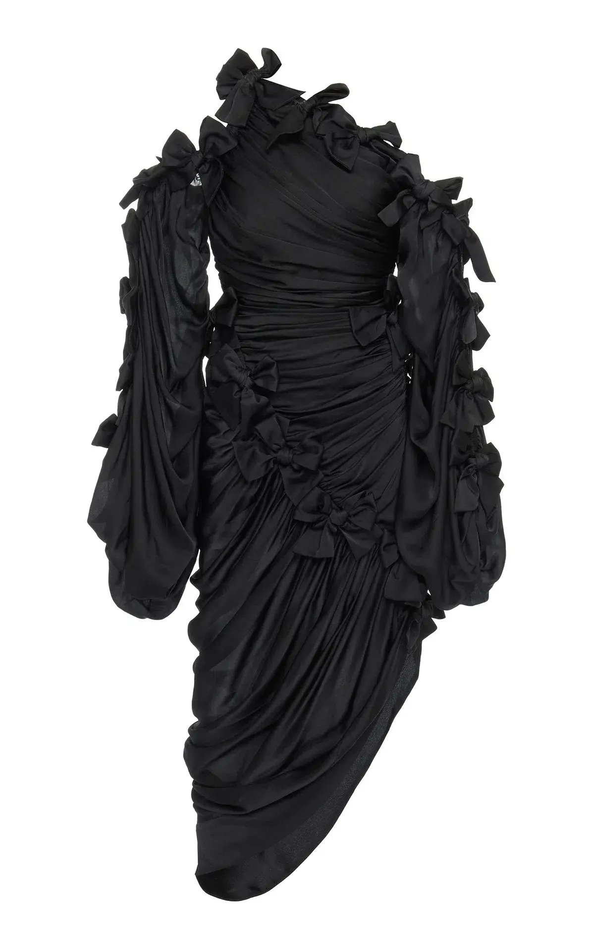 Zimmermann Resistance Bow Long Gown Black Size 8 photo 5