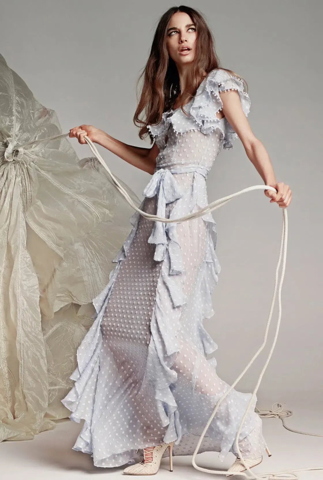 Alice McCall Moon Talking Gown Blue Size AU 8 photo 3