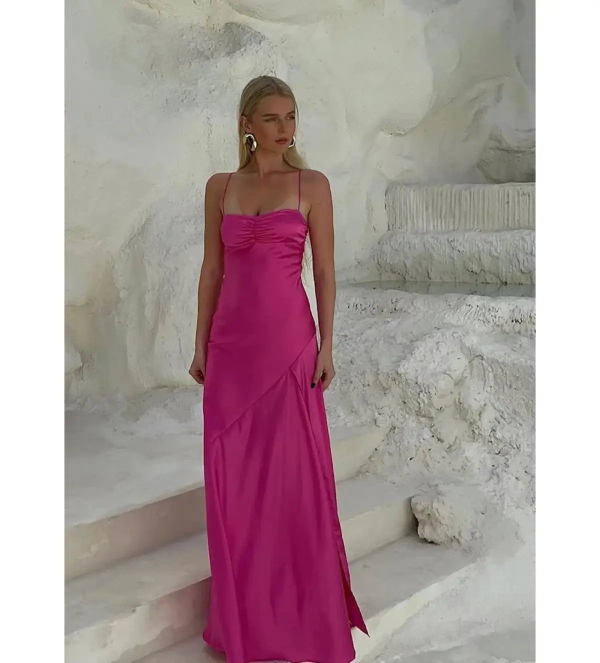HNTR The Label Gaia Gown Pink Size AU 8 photo 2