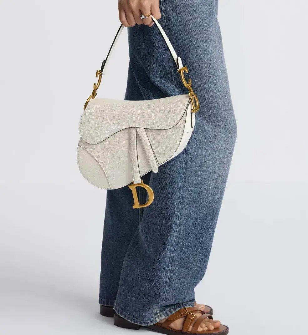 Dior Saddle Bag White photo 5