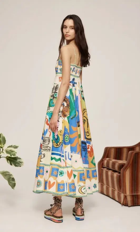 Alemais Soleil Sundress Multi Size 8 photo 2
