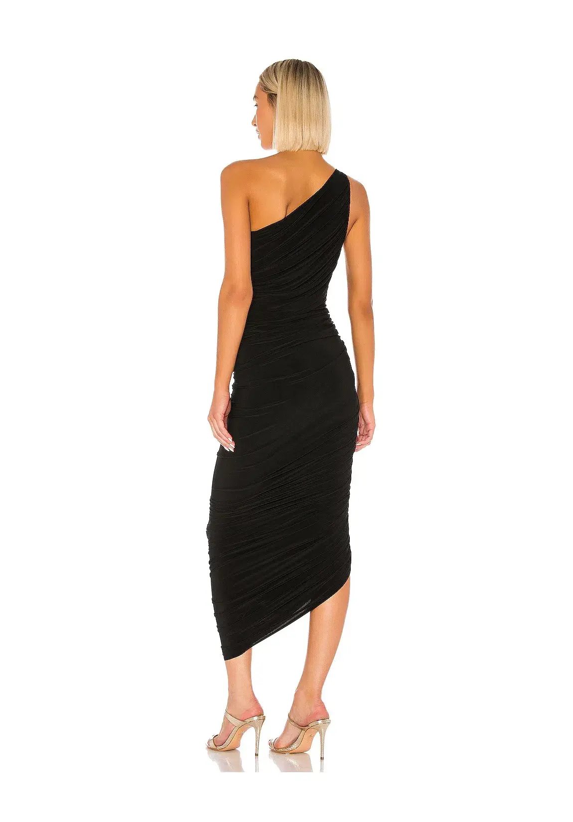 Norma Kamali Diana Gown Black Size XS/AU 6 photo 3