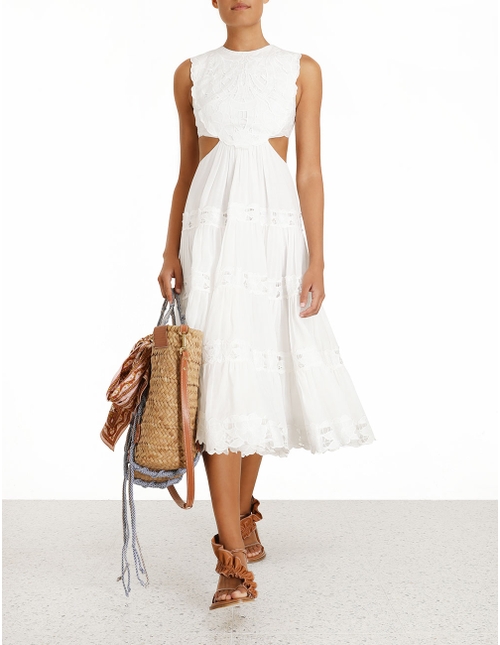 ZIMMERMANN CASSIA YOKE DRESS photo 7