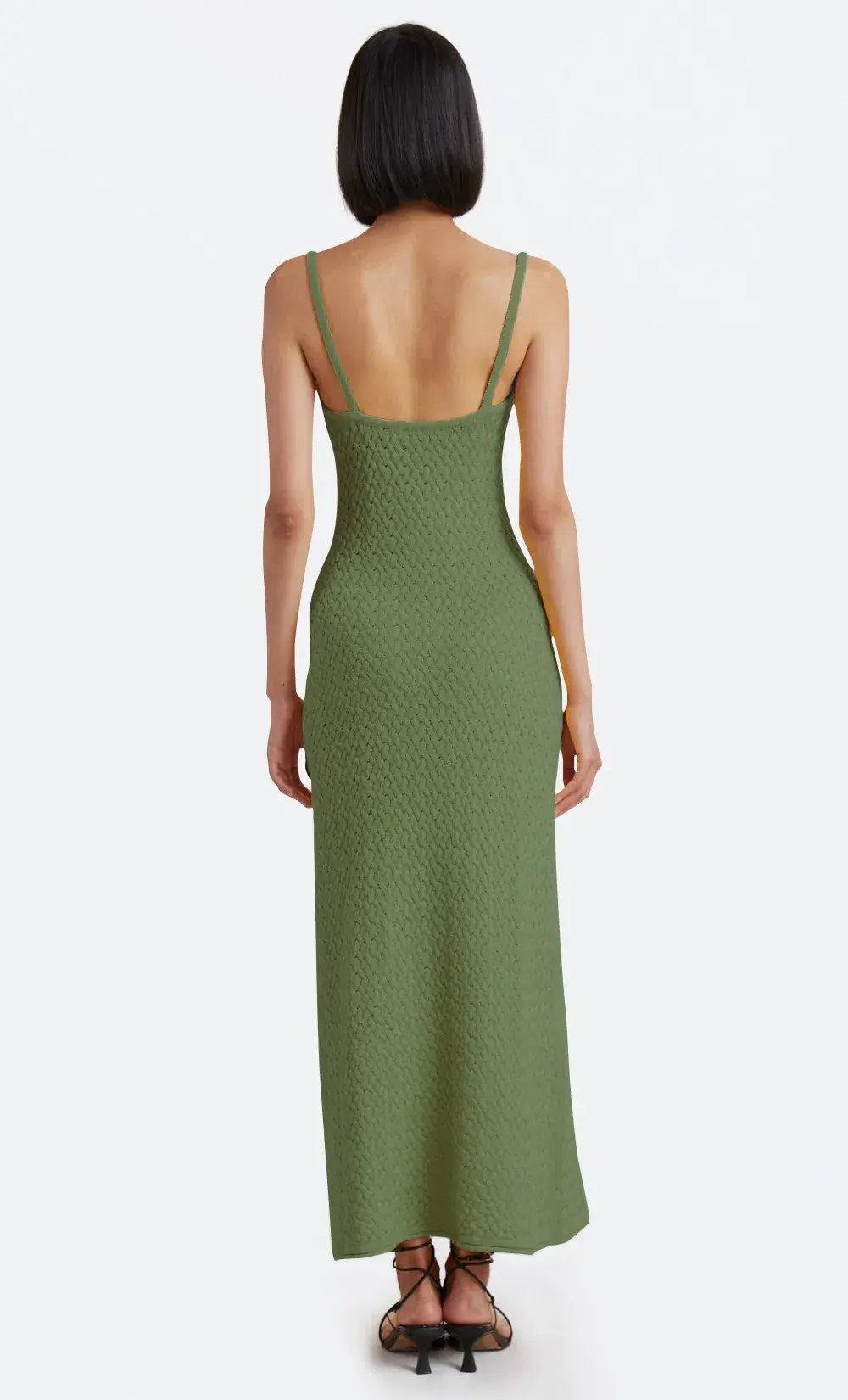 Bec & Bridge Effie Knit Key Maxi Dress Green Size AU 12-14 photo 4