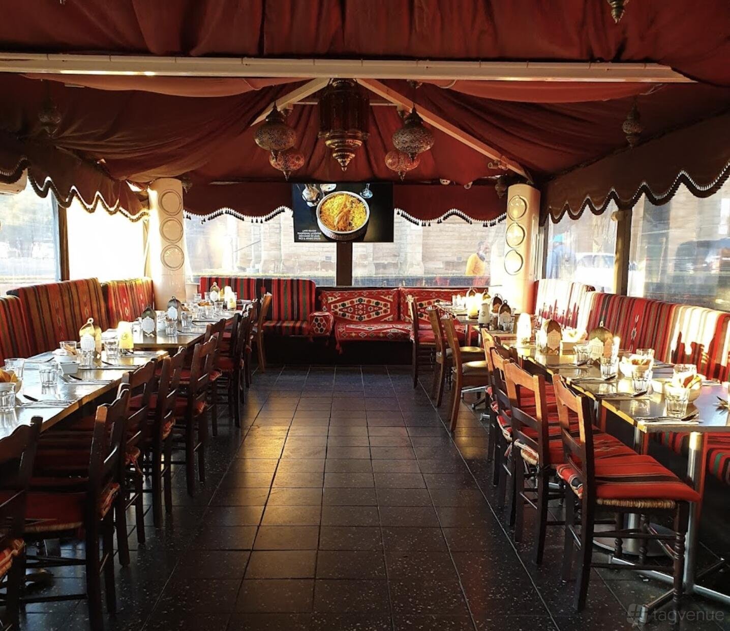 Outdoor Tent at Armani Restaurant photo 3