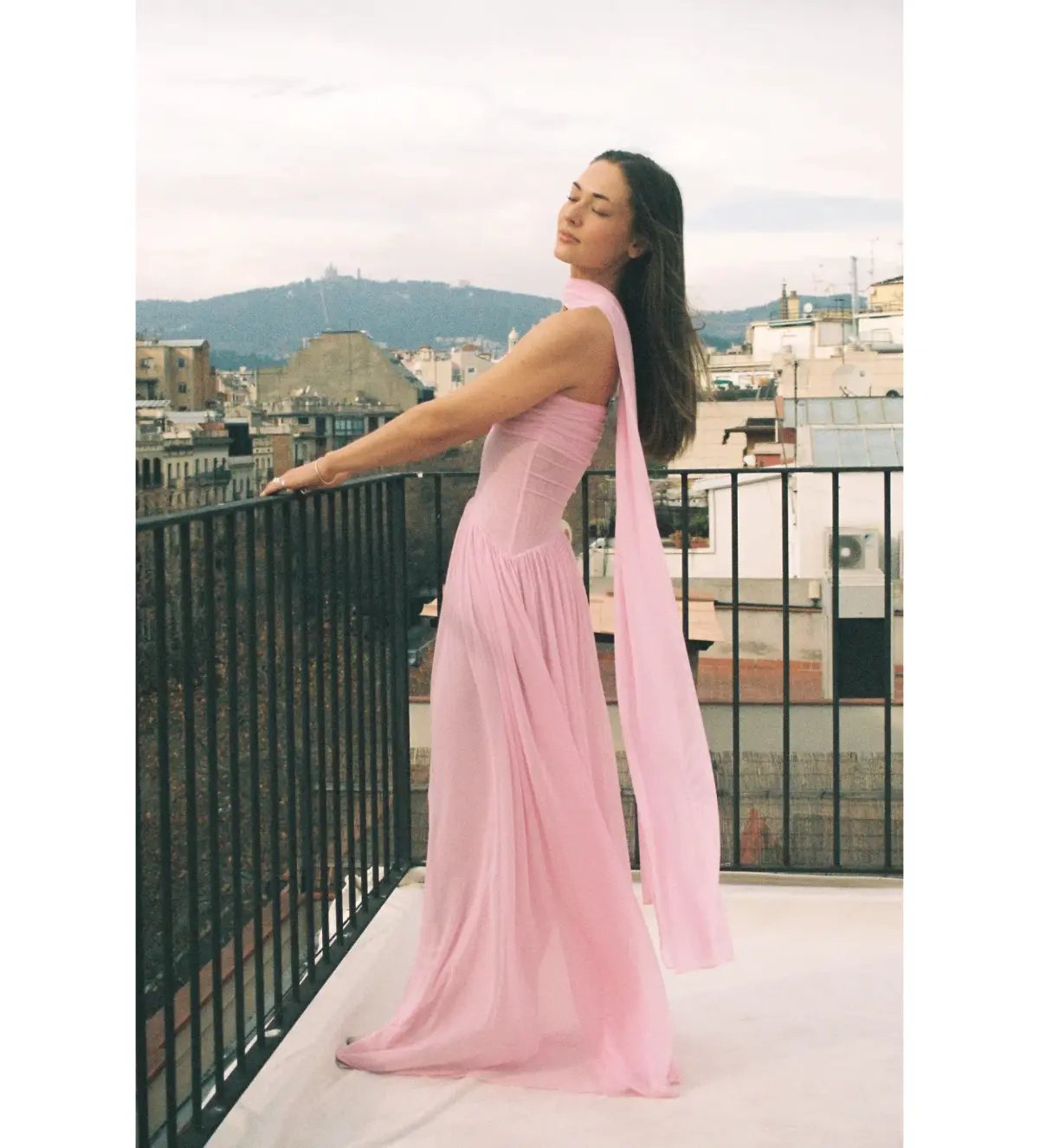 Raphaella Santana The Ophelia Dress Pink Size S/AU 8 photo 7