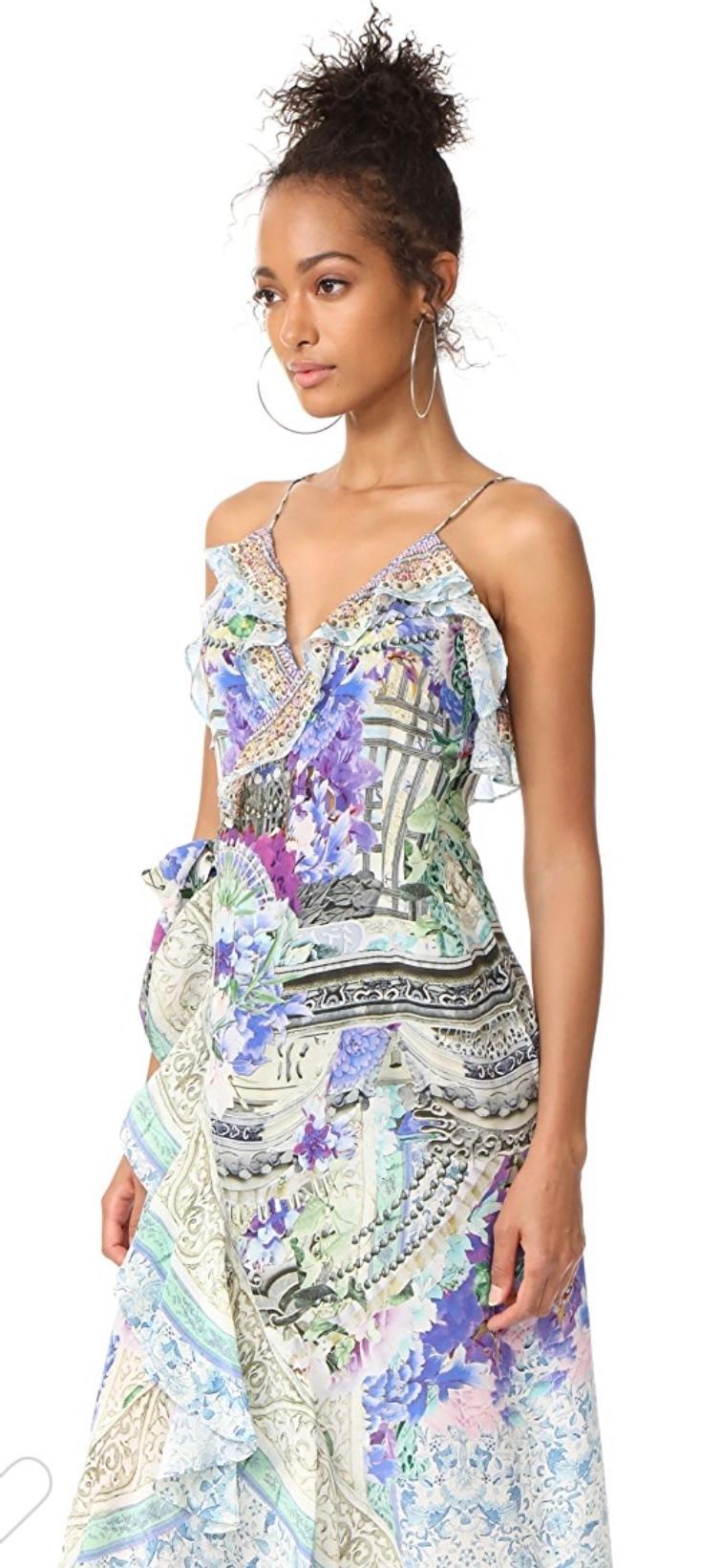 Camilla Dear Diary Dress with Frill and Long Back Size M photo 7