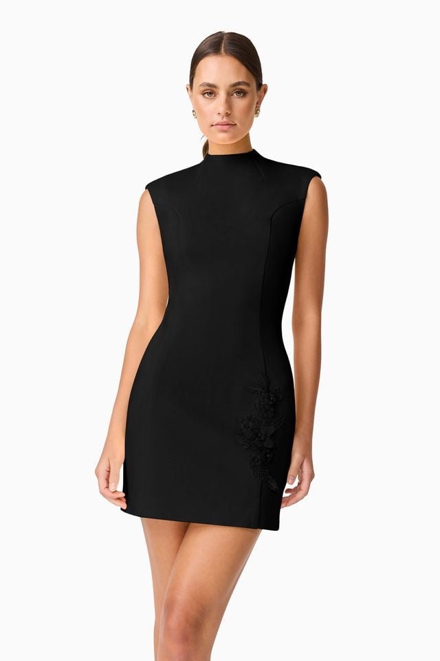 Elliatt Evee Mini Dress - Black photo 3