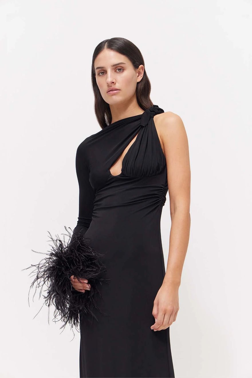 Rachel Gilbert Tanner Gown - Black photo 3