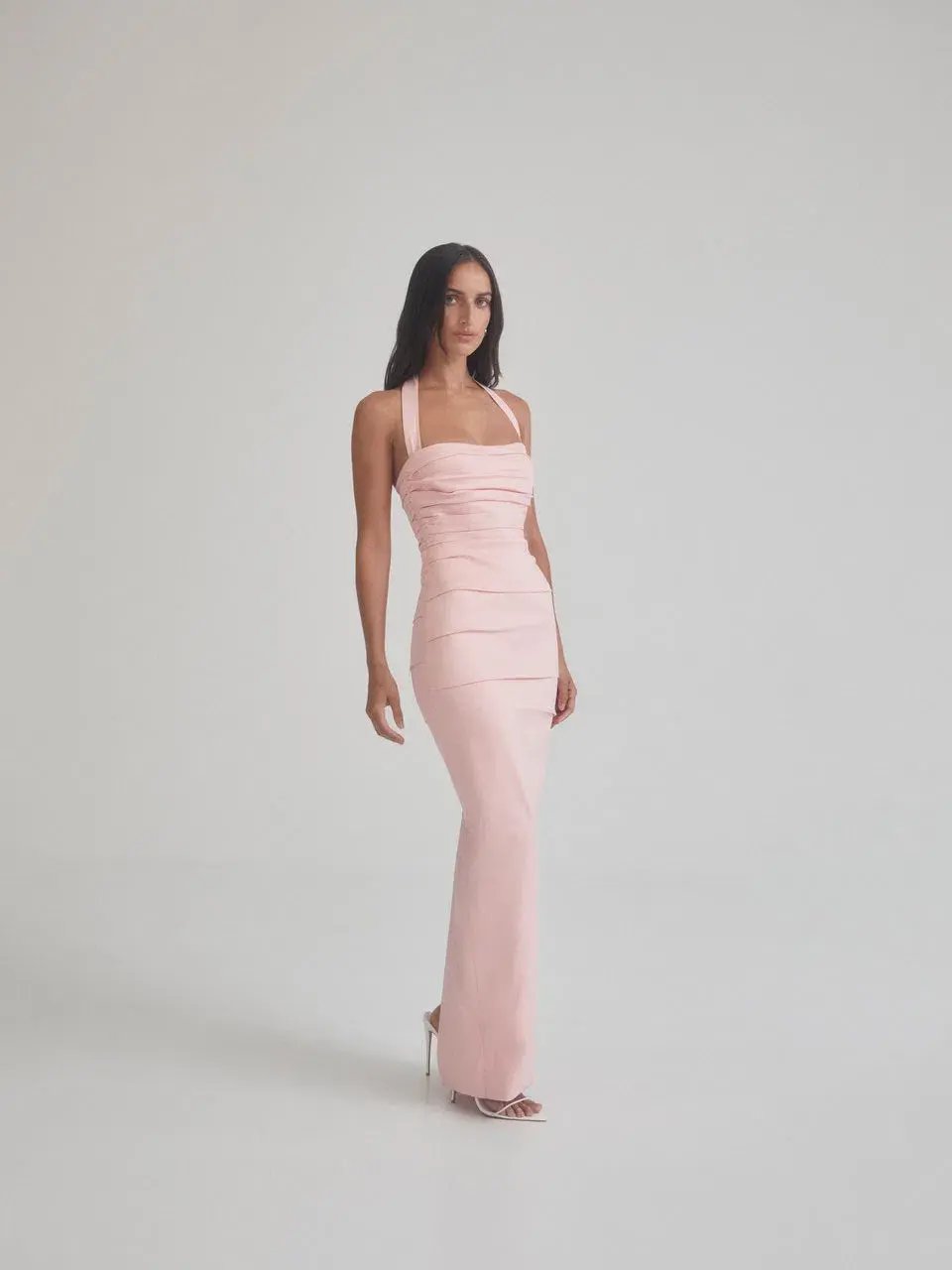 Shieke Carrie Gown Pink Size 8 photo 3