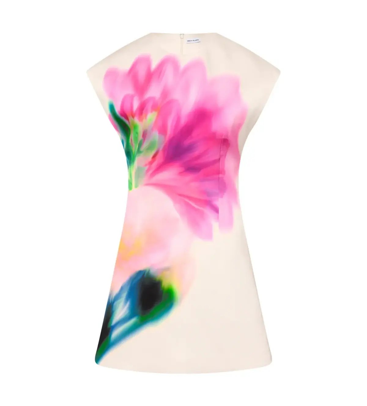 Rebecca Vallance Dahlia Blossom Mini Dress White Floral Size AU 8 photo 2