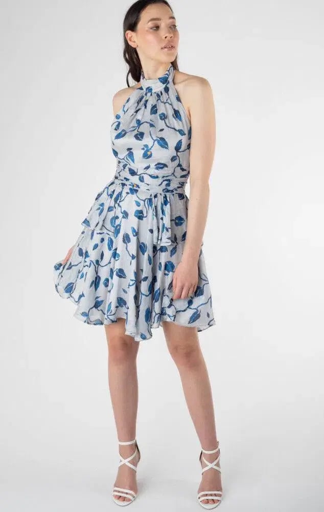 Aje Tilly Dress Vine Print Size 6 photo 3