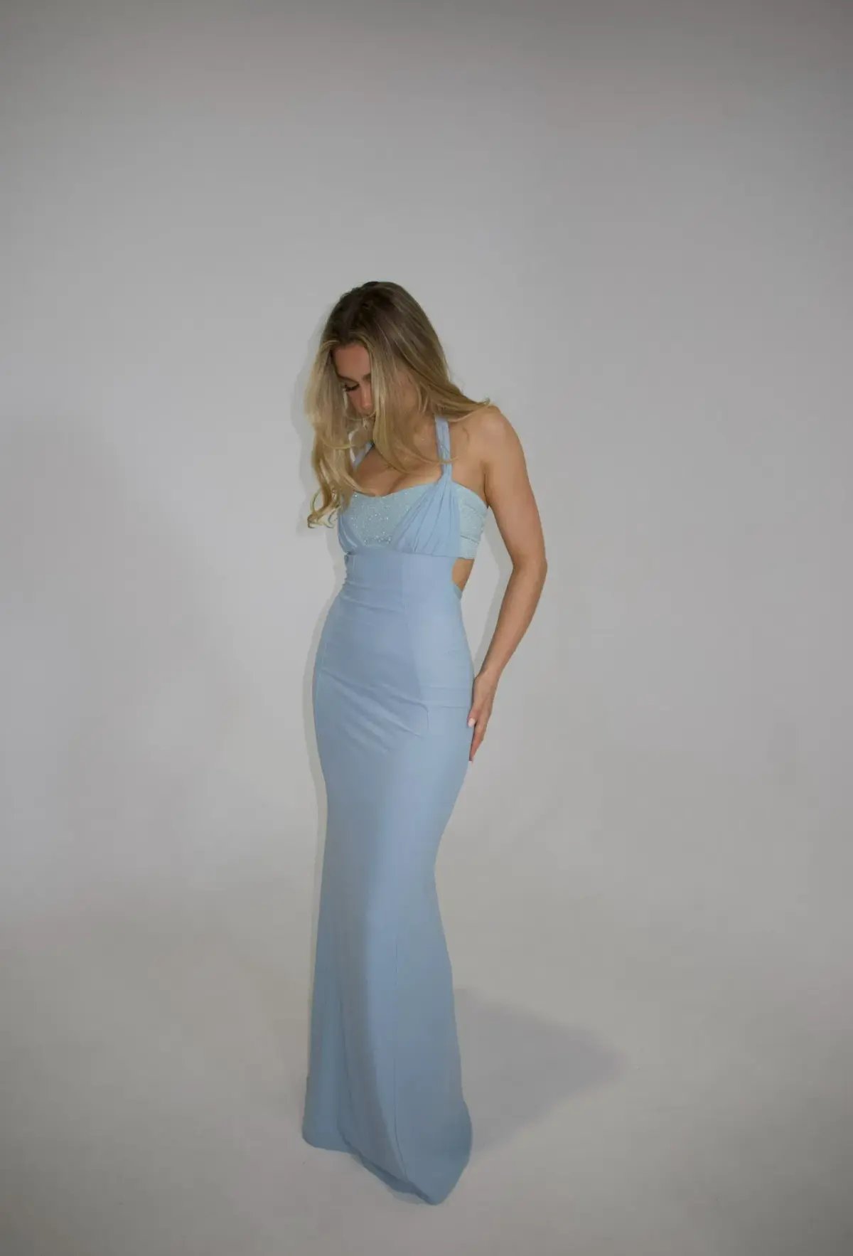 Deconduarte Gemona Maxi Opaque Baby Blue Size 8 photo 2