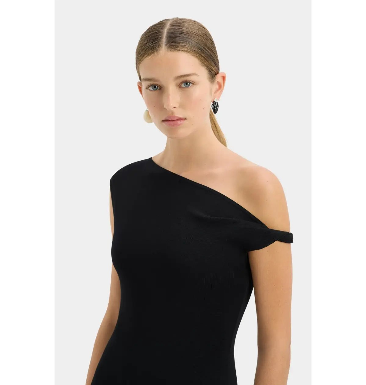 Sir The Label Indigo Twist Maxi Dress Black Size 1 / AU 8 photo 2