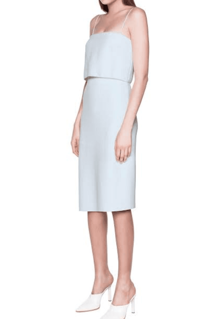 Dion Lee Blue Column Midi Dress Size 8 photo 2