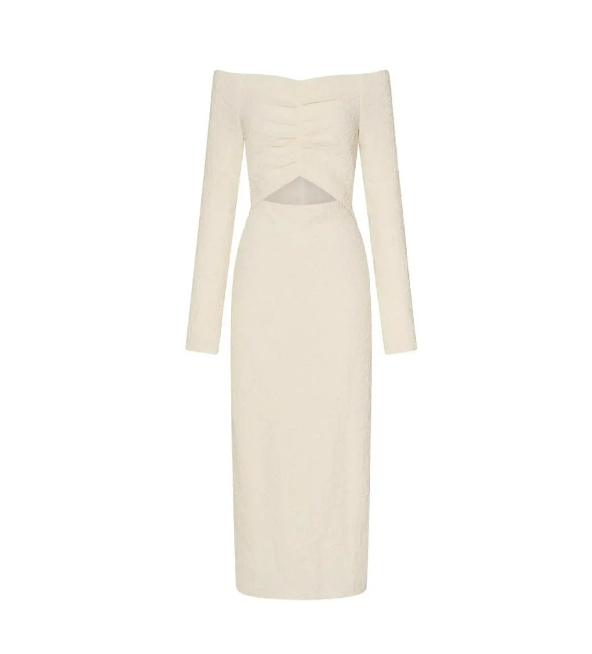 Camilla and Marc Minerva Long Sleeve Dress Cream Size 6 photo 4