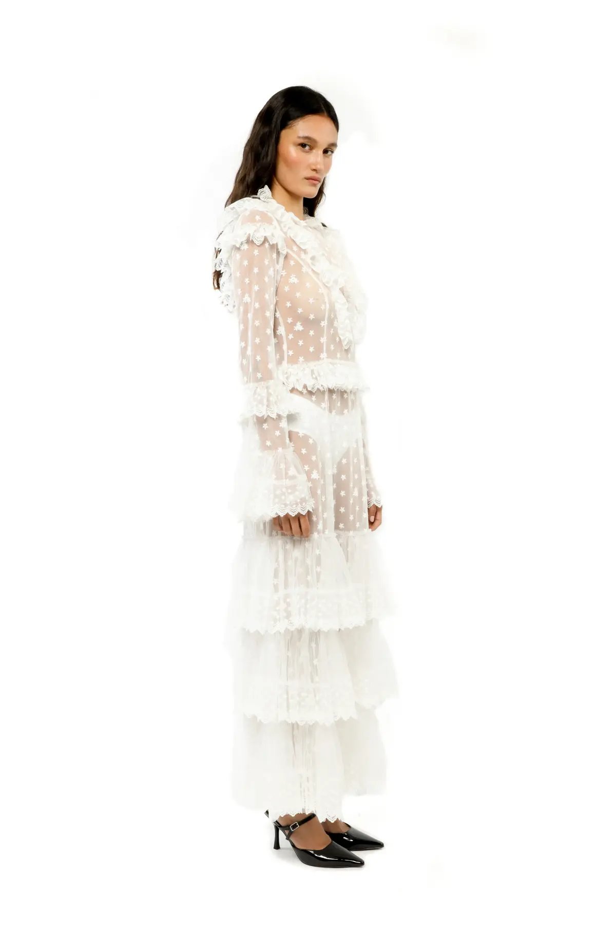 Dinah Dress White photo 2