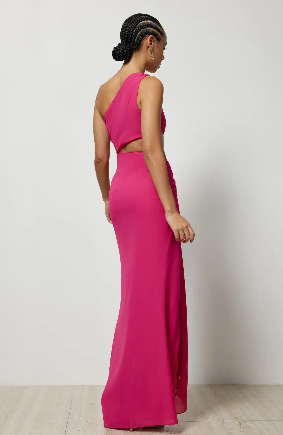Lexi Sol Dress Fuchsia Size 8 photo 3