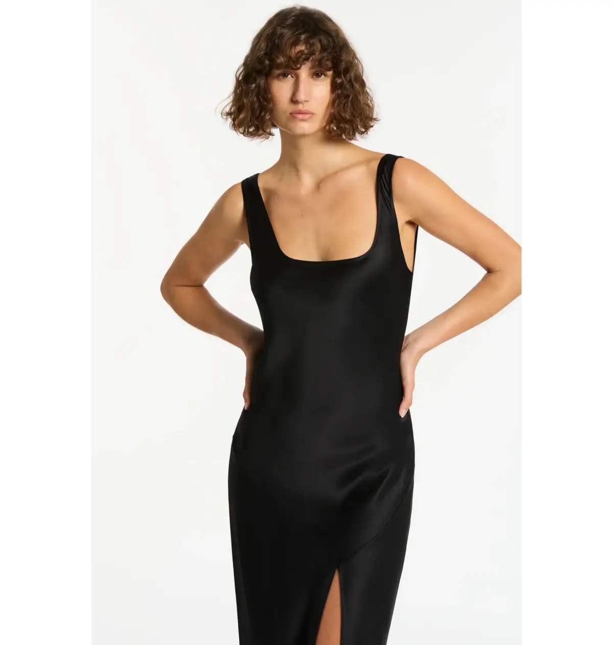 Sir the Label Editta Bias Dress Black Size 0 / AU 6 photo 2