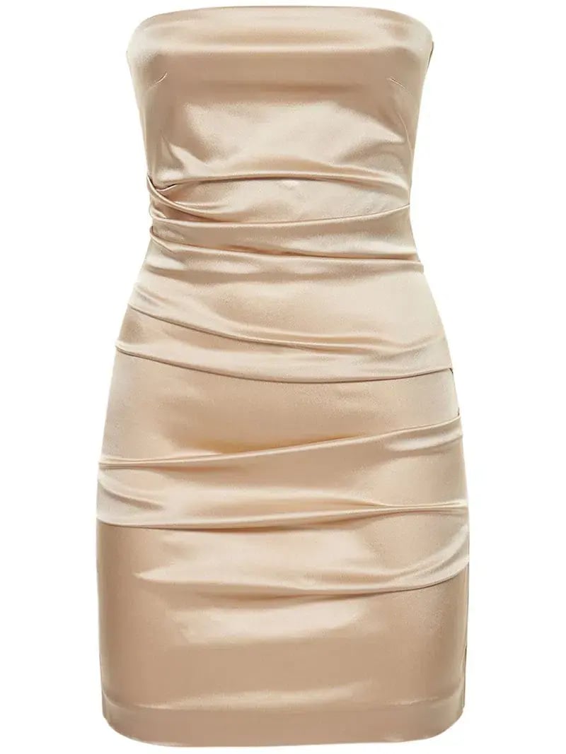 Bec & Bridge Heather Mini Dress Champagne Size 8 photo 3