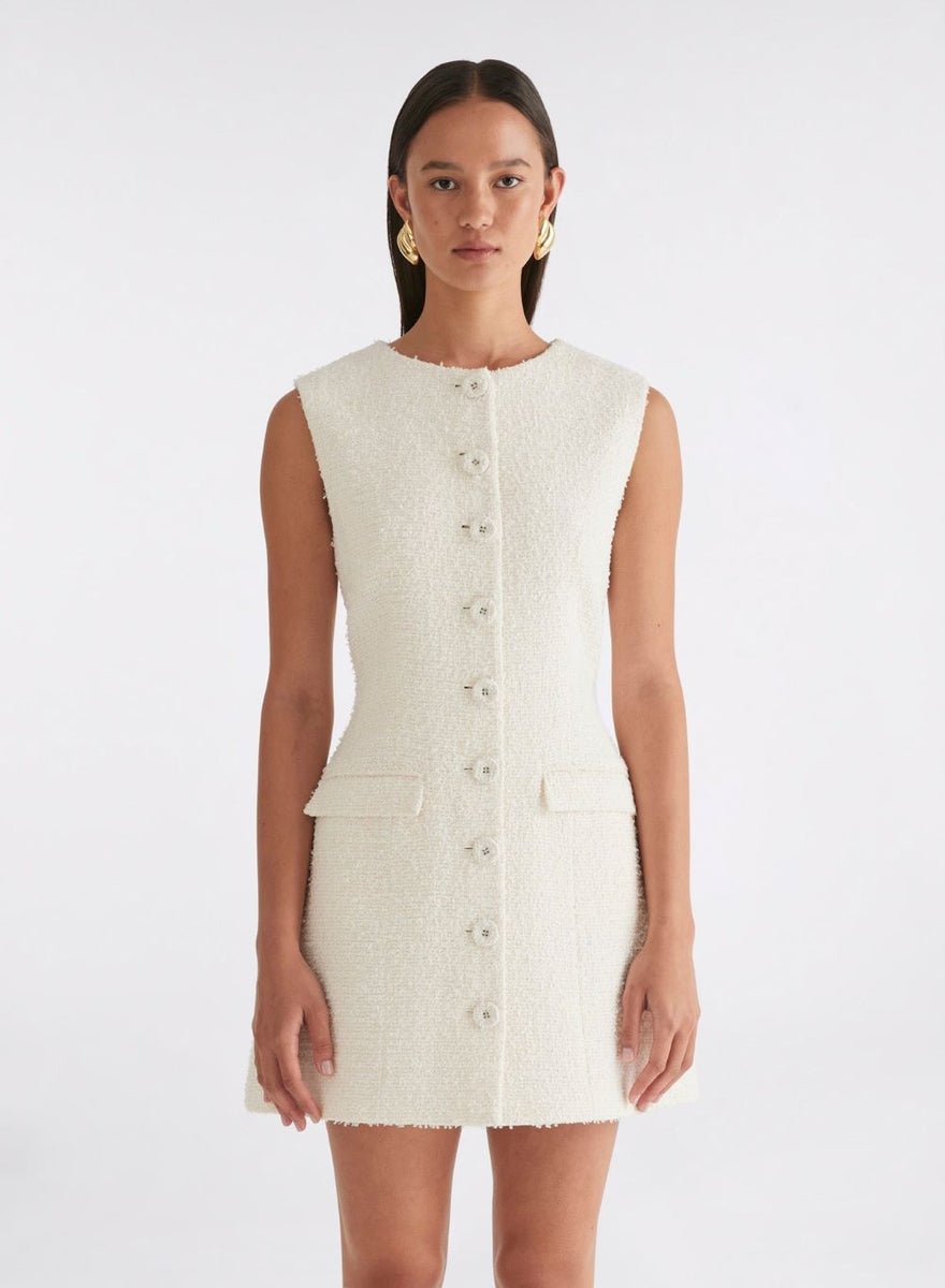 Anna Quan Sofia Dress in Porcelain photo 3