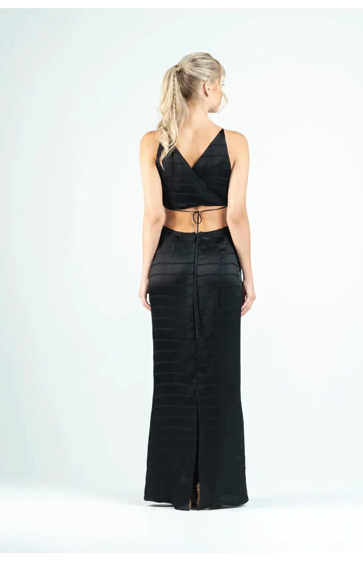 One Fell Swoop Cult Maxi Dress in Raven Size 6 photo 3