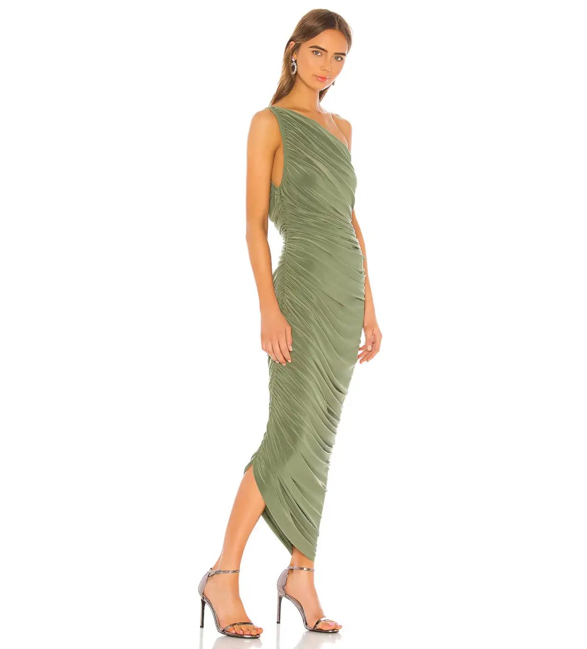 Norma Kamali Diana Gown in Celadon Size M / AU 10 photo 3
