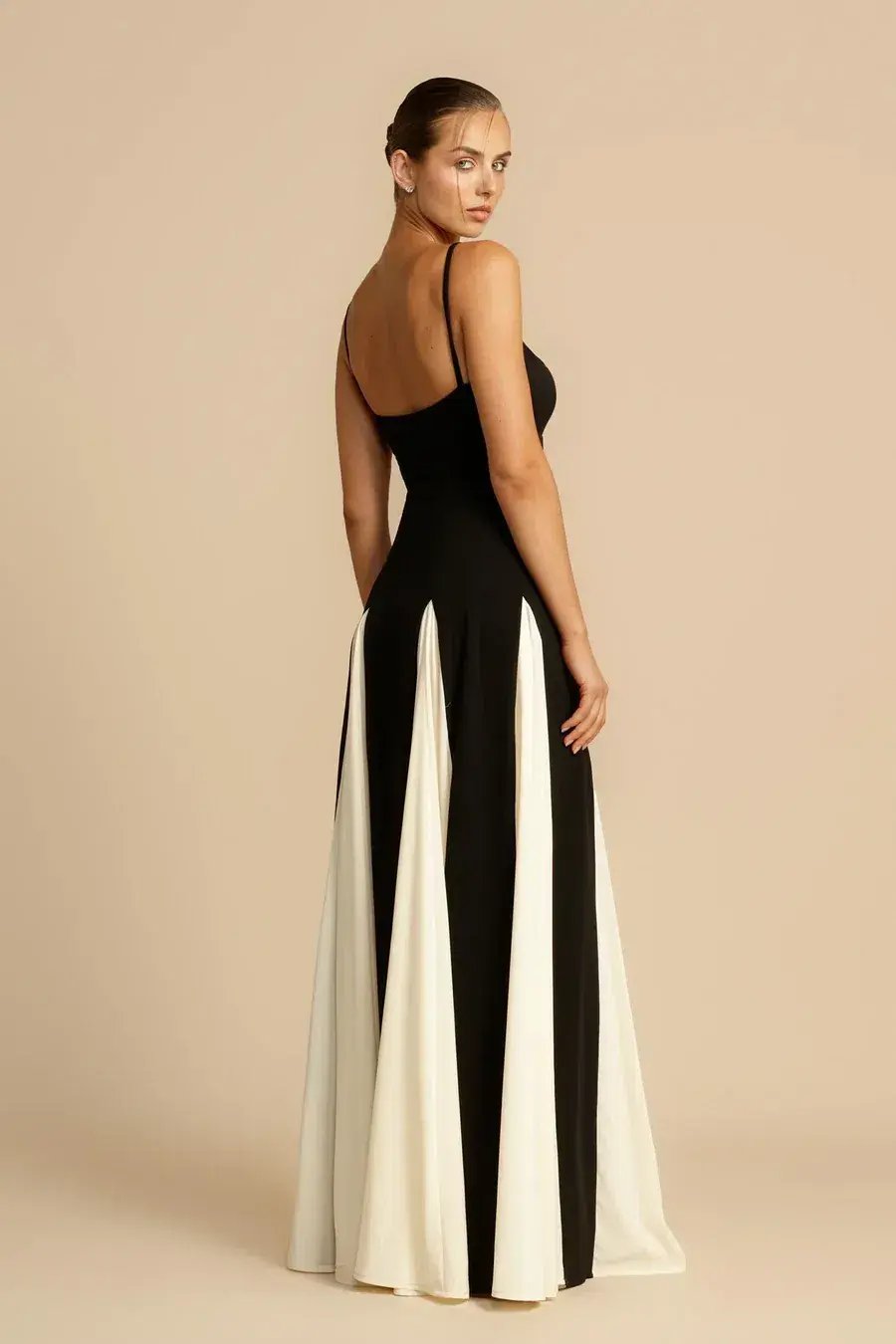Arcina Ori Paloma Dress Black/White Size 8 photo 3