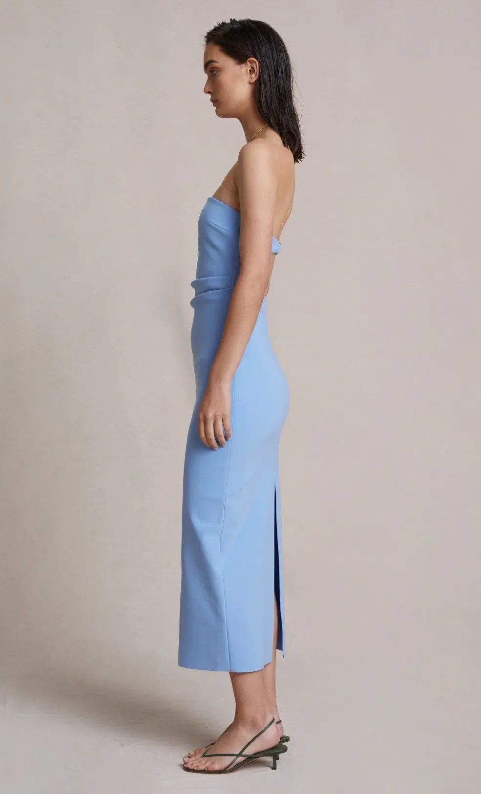 Bec and Bridge Noa Midi Dress Blue Size 6 photo 3
