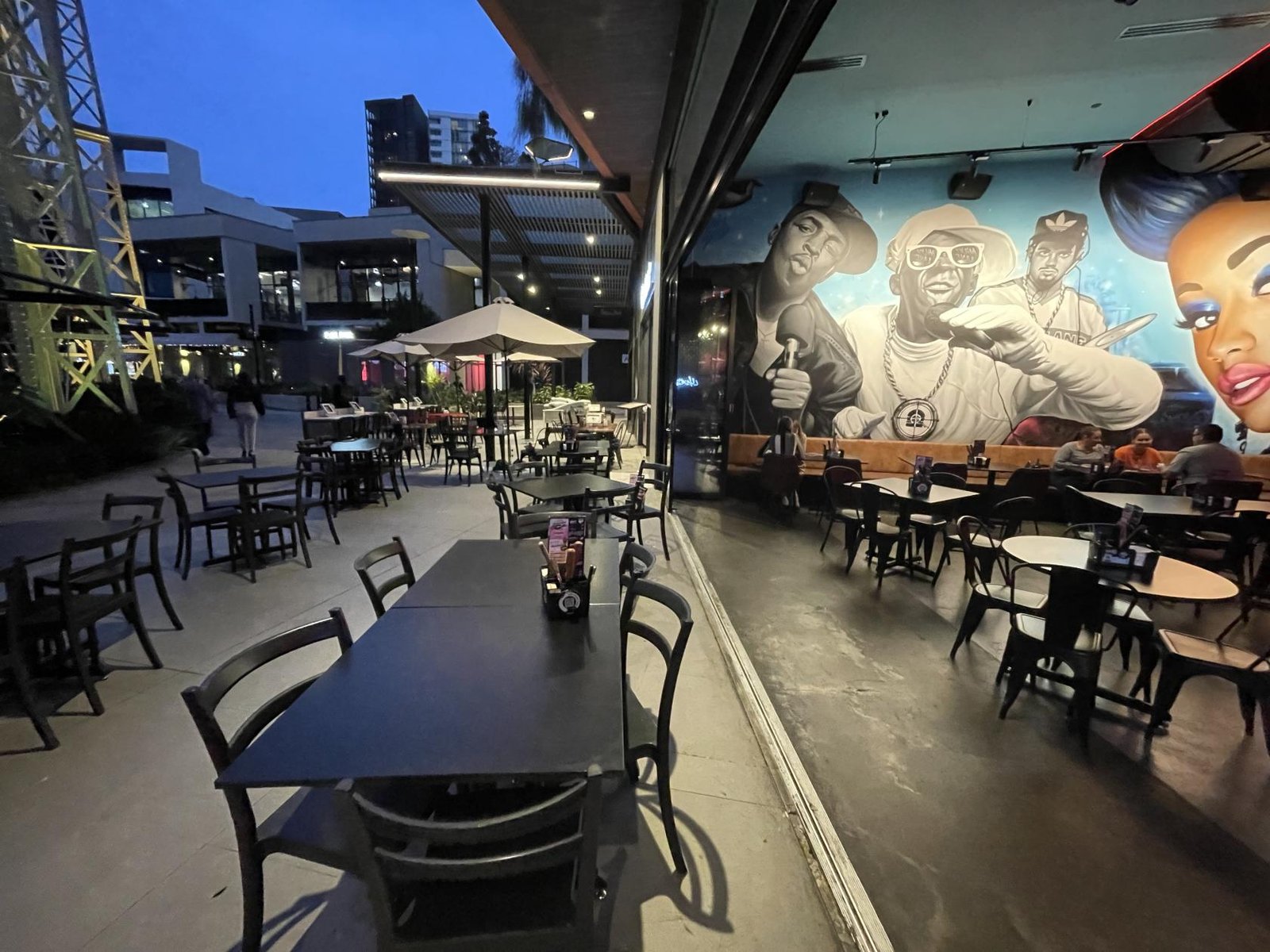 Outdoor Terrace at Milky Lane Newstead photo 6