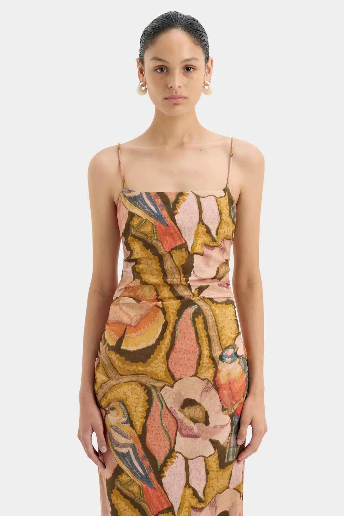 Sir Talulah Column Dress in Sanderling Floral Size 3 (AU 12) photo 2