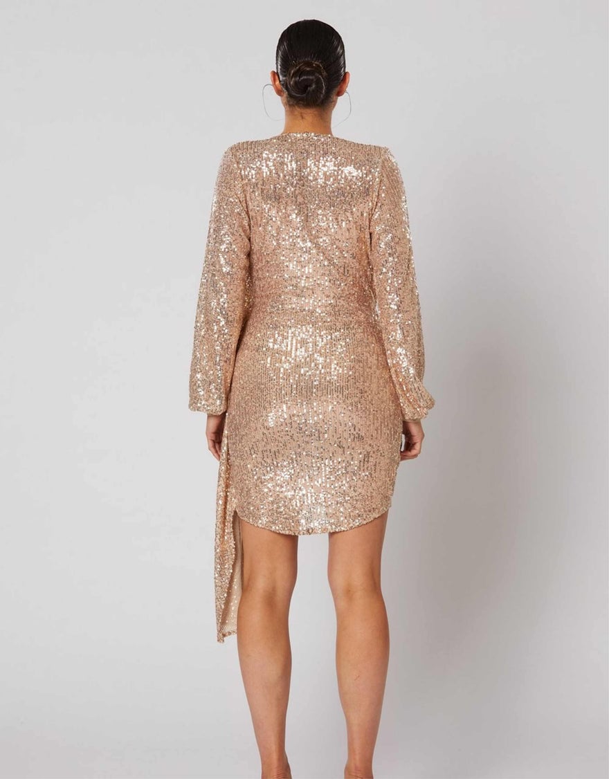 Winona Marquis Long Sleeve Dress photo 3