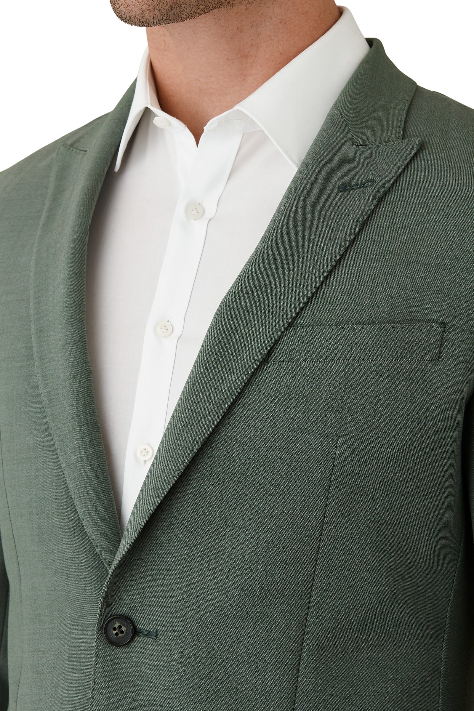 Uber Stone Green Marvin Suit Jacket photo 3