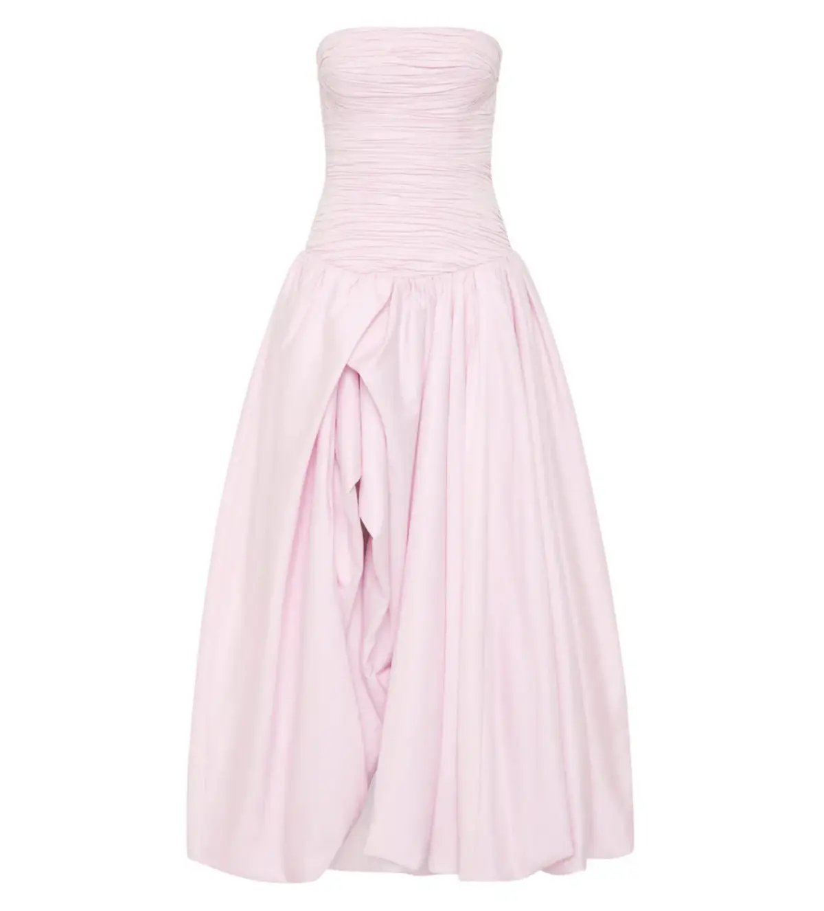 Aje Violette Bubble Hem Maxi Dress Pastel Pink Size AU 8 photo 6