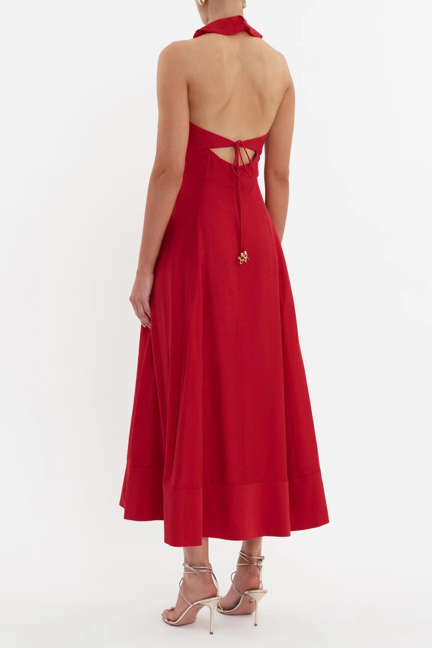 Rebecca Vallance Simona Cut Out Midi Dress photo 3