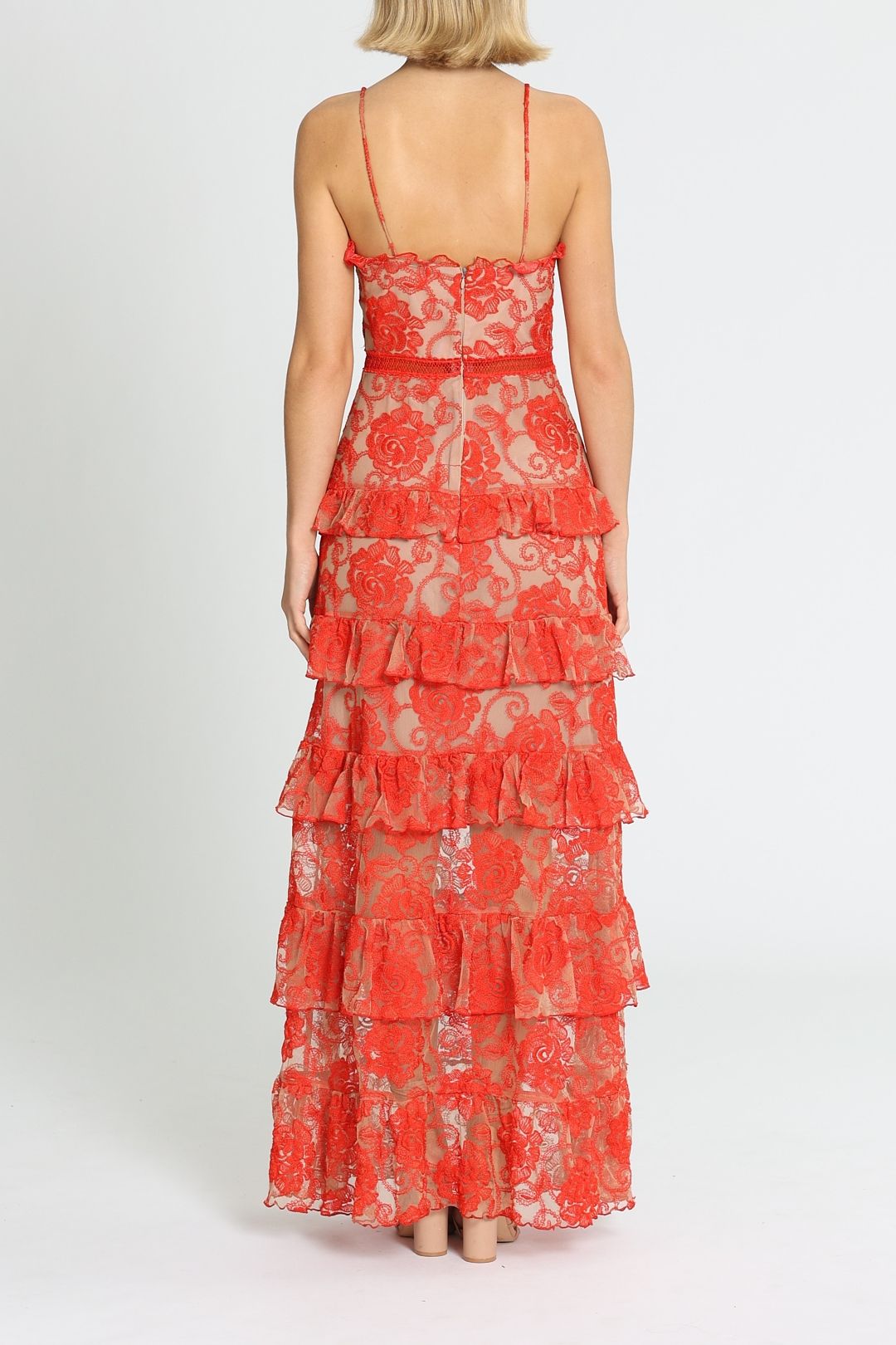 Rosie Lace Tiered Gown photo 3