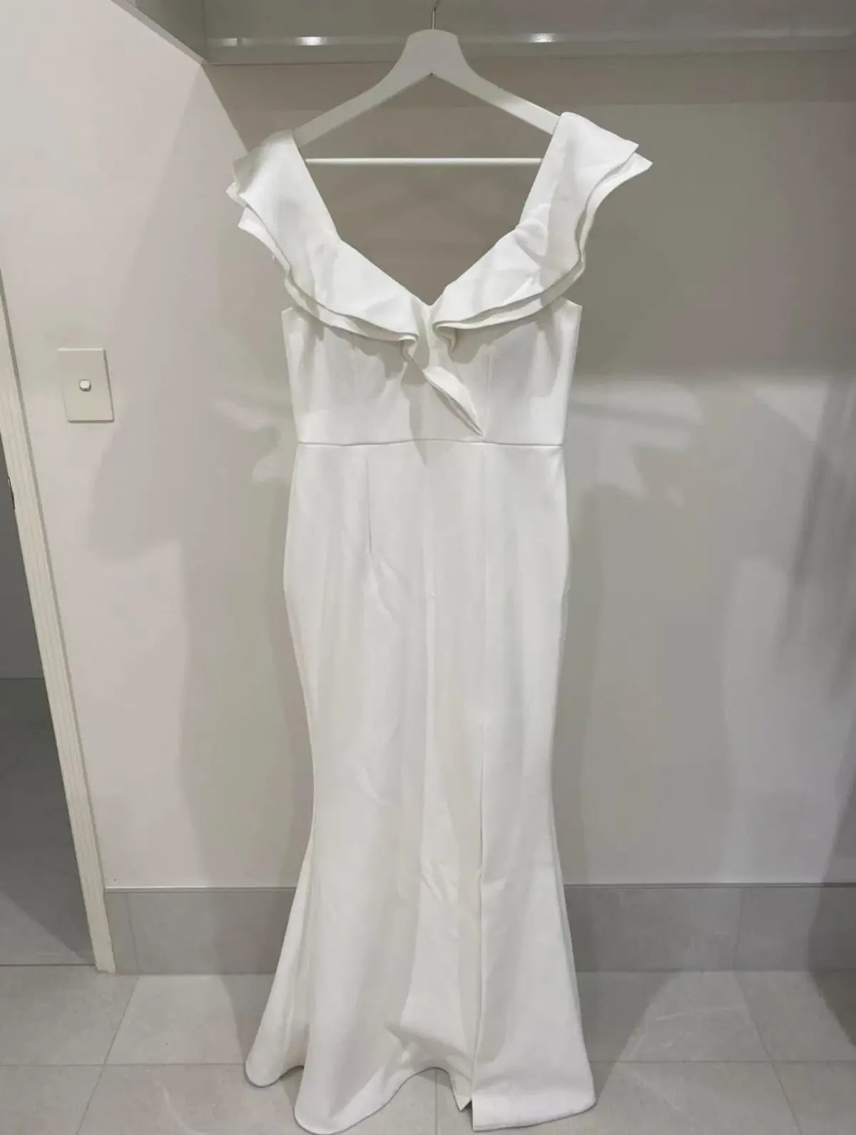 Sheike Allure Maxi Dress White Size AU 12 photo 3