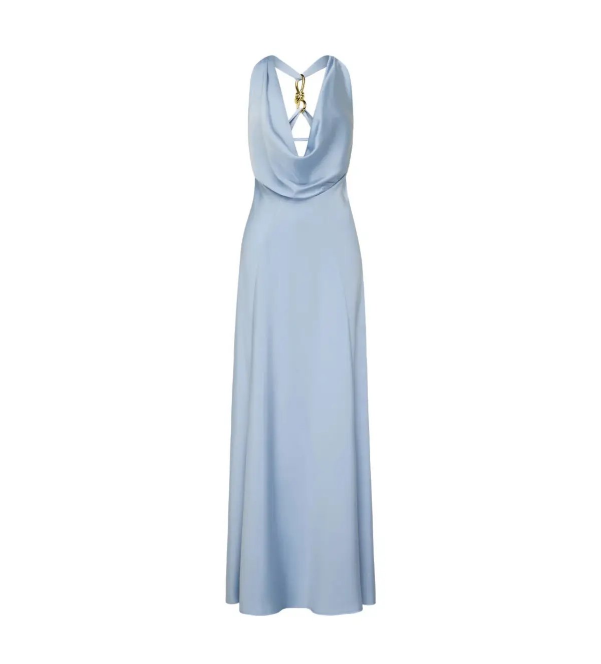 Manning Cartell Charmed Cowl Slip Maxi Dress Dove Blue Size AU 6 photo 6