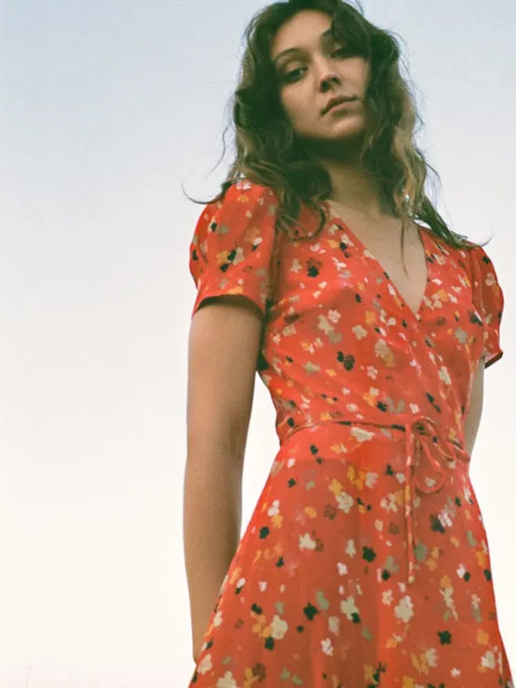 Realisation Par The Teale in Rouge Fleur Size M / Au 10 photo 4