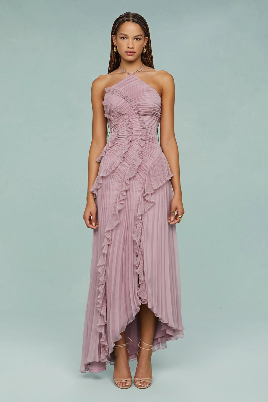 Amur Lorelie Halter Gown photo 3