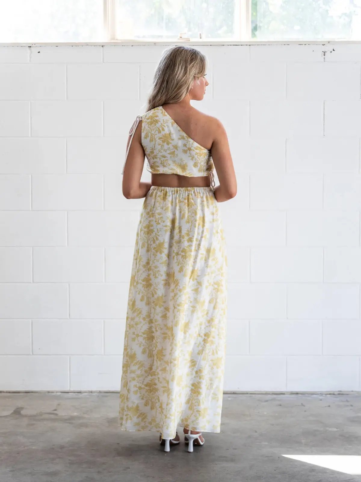 Sir the Label Clementine Set Yellow Floral Size 8 photo 3