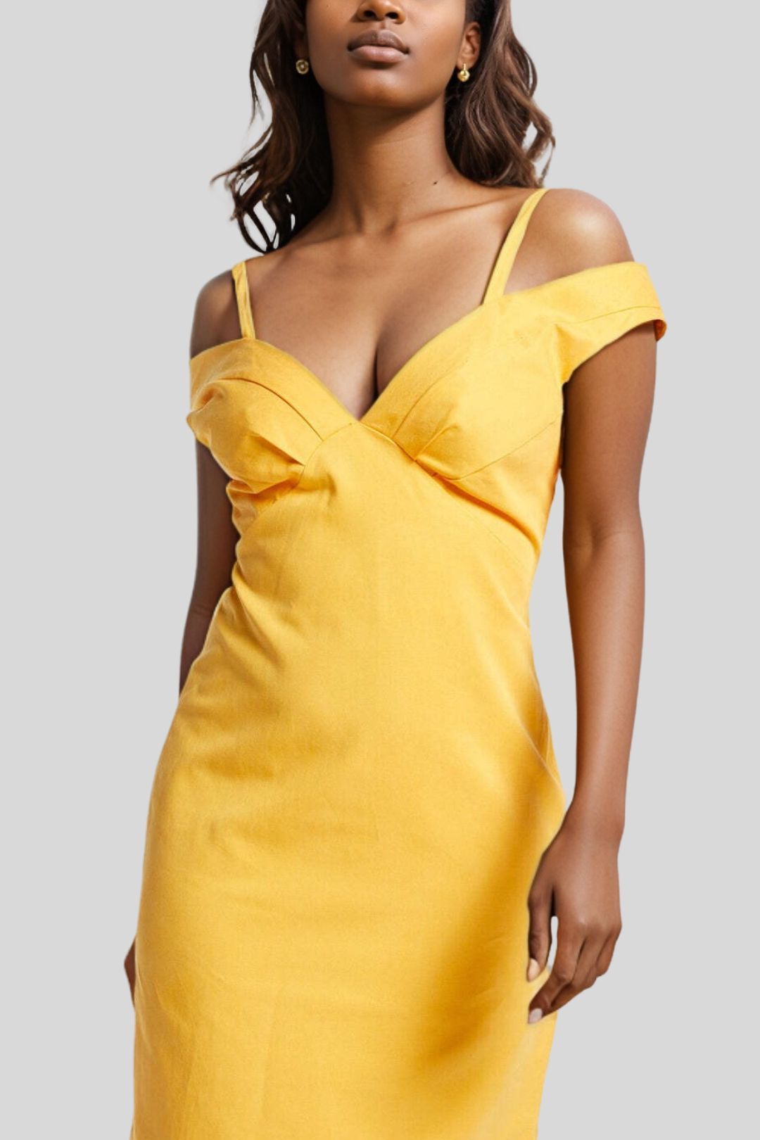 Whirlpool Dress in Mango photo 3