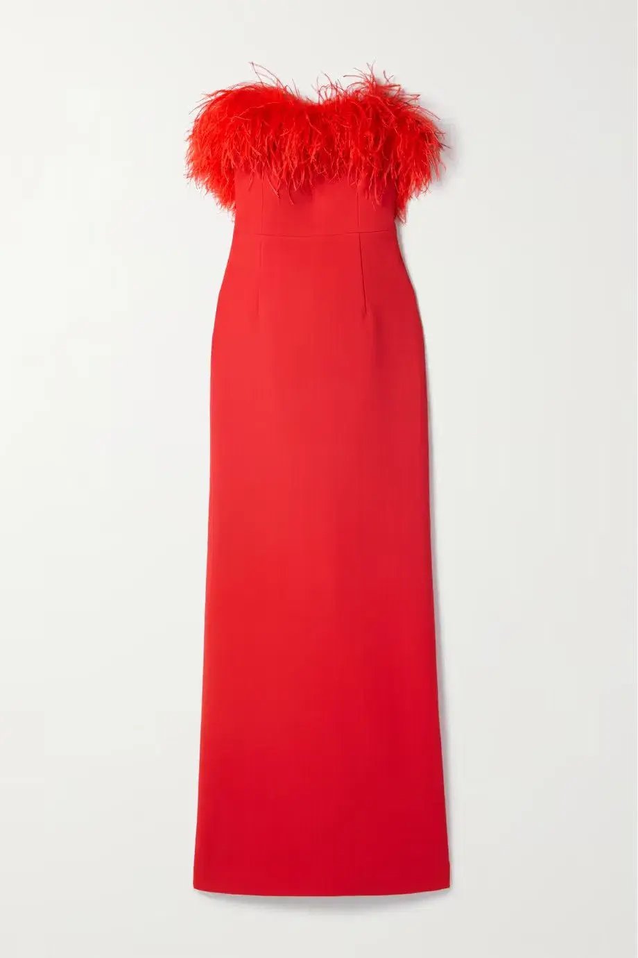 Rebecca Vallance Scarlett Gown Red Size 8 photo 3