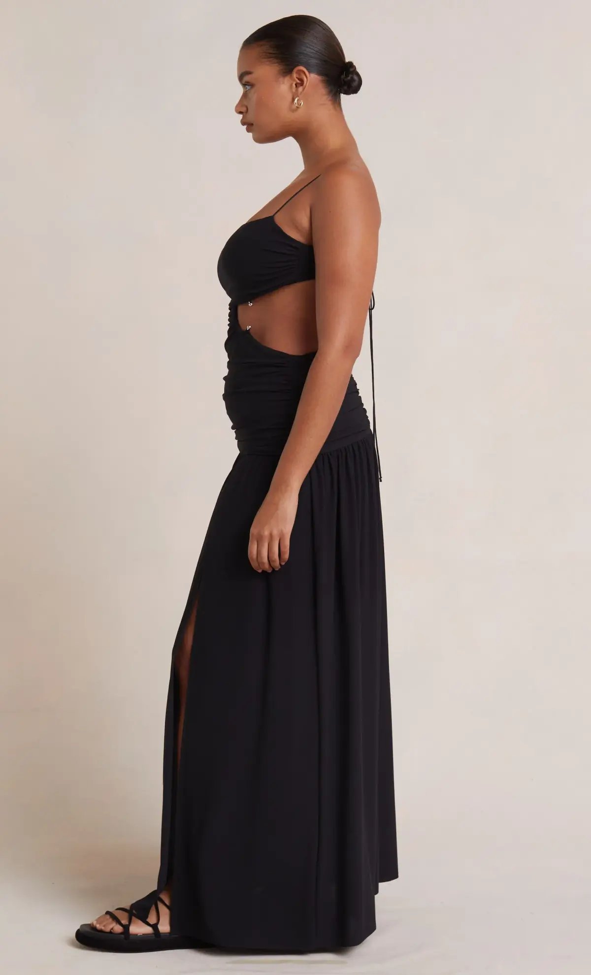 Bec & Bridge Minx Midi Dress Black Size 14 photo 4