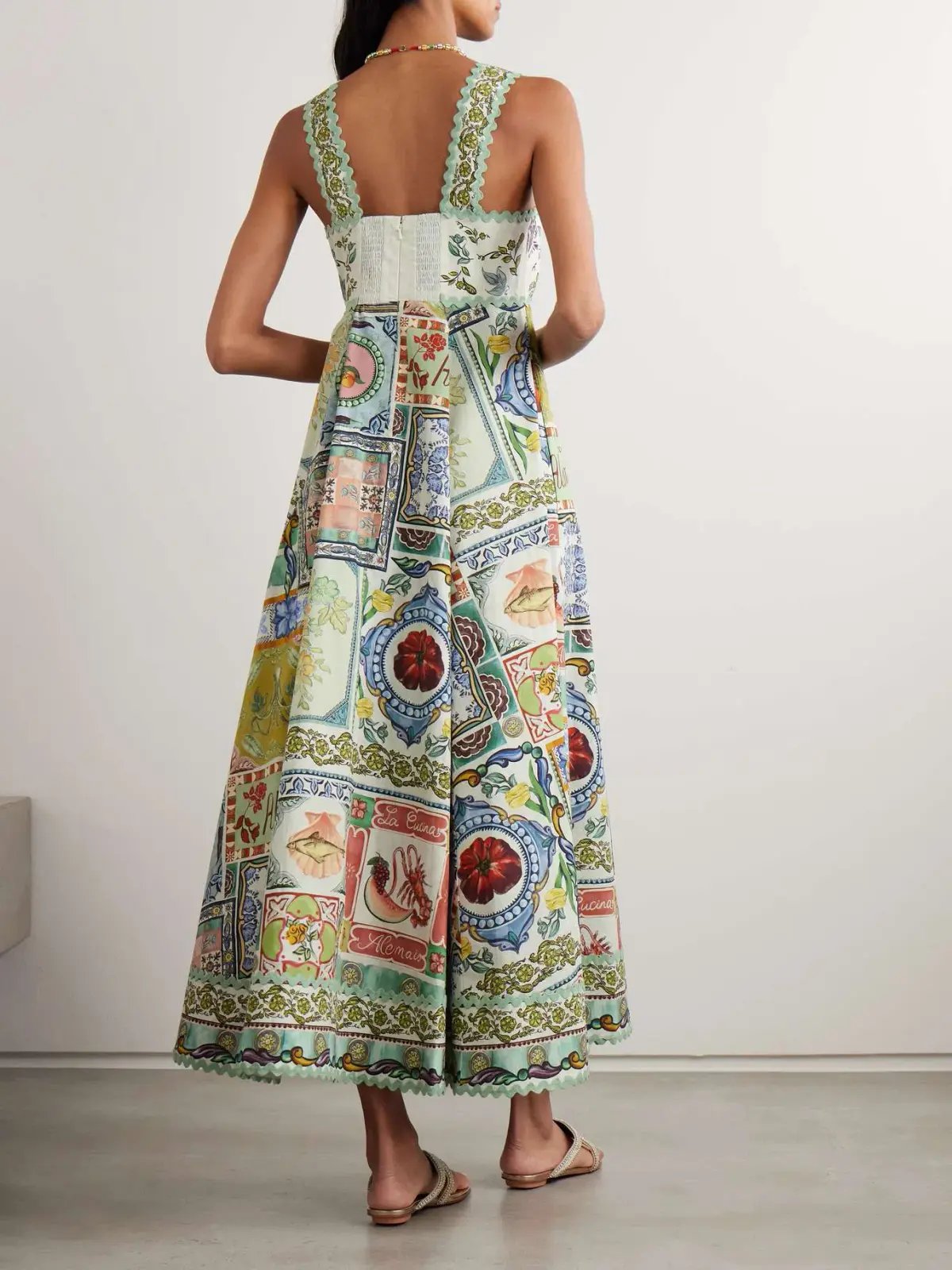 Alemais Tommasina Summer Dress Multi Size 8 photo 2