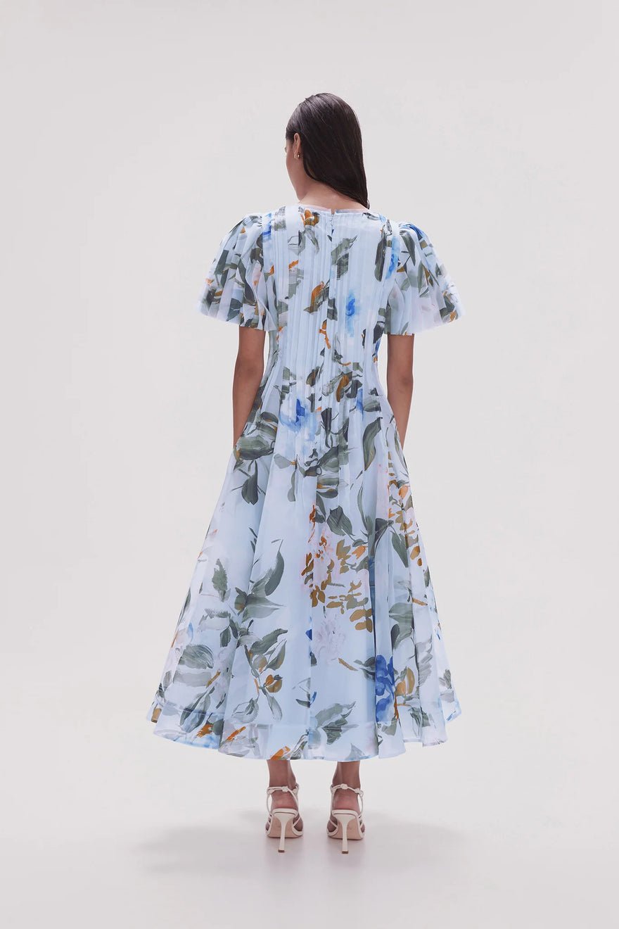 Aje Nova Pleated Midi Dress photo 3