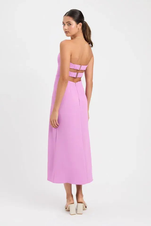 Kookai Alpha Strapless Dress Purple Size XS/6 photo 2